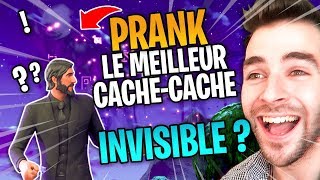 PRANK LE MEILLEUR CACHE CACHE DU MONDE TROP DROLE AVEC LINVISIBILITÉ Avec Gen1us [upl. by Samled]