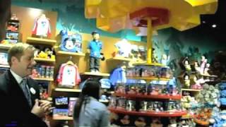 Grand opening of newly redesigned Disney Store in Montebello California [upl. by Oemor554]