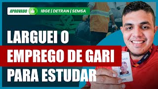 História de Superação De Gari a Concursado  Inspiração para Sua Jornada [upl. by Ainelec]