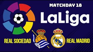 Real SociedadReal Madrid Spanish Championship La Liga eFootball 2025 Ultra Realistic Graphics [upl. by Iow]