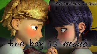 Ariana Grande  the boy is mine  Miraculous Ladybug  Adrienette AMV  Eternal Sunshine [upl. by Serene]