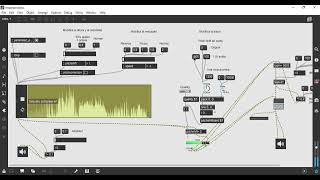 MAX  Audio processing example [upl. by Dej]