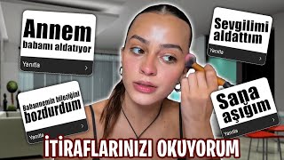 SİZDEN GELEN İTİRAFLARI OKUDUM [upl. by Kcirdahc]