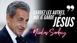 NICOLAS SARKOZY GLORIFIE LE NOM DE JÉSUS [upl. by Carolynne771]