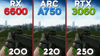 RX 6600 vs ARC A750 vs RTX 3060  Tested in 15 games [upl. by Ephrem546]