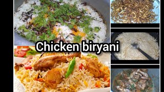 chicken biryani  Hyderabadi style chicken biryani  afaf nishath [upl. by Eellek555]