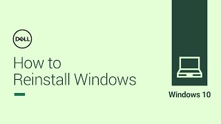 How to Reinstall Windows 10 Official Dell Tech Support [upl. by Rakia]