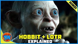 Lord of The Rings and Hobbit Trilogy Explained in Hindi [upl. by Ydoj]