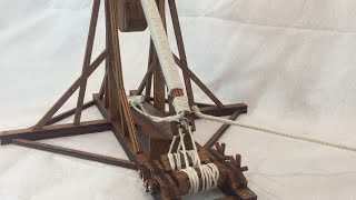 How to Operate a Mini Trebuchet [upl. by Alrats]