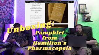 Unboxing HAMILTON MORRIS Reprint of quotBufo Alvarius The Psychedelic Toad of the Sonoran Desertquot [upl. by Oakleil]