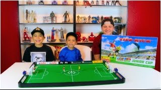 TIPP KICK TABLETOP SOCCER GAME IT GOES TO PENALTY KICKS TO WIN [upl. by Cris]