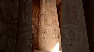 Temple dAmon Médinet Habou Luxor Egypt One of best ancient Egypt inscriptions preserved temple [upl. by Hayley896]