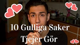 10 Gulliga Saker Tjejer Gör [upl. by Hnacogn34]