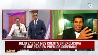 Julio Sabala quotMe sacrifiqué con tal de no lastimar las expectativas de la premiaciónquot [upl. by Tacye356]