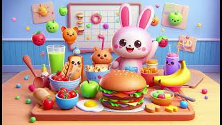 Yummy Lunch Song  Fun and Healthy Eating for Kids [upl. by Charita]