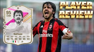 ¡LA CARISMA HECHA PERSONA REVIEW GATTUSO 95 FUTTIES ICON EAFC 24 FIFA 24 [upl. by Matthaus52]