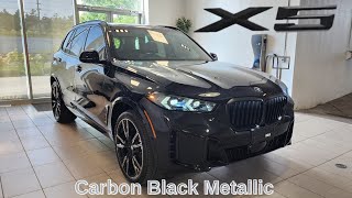 NEW ARRIVAL 2024 BMW X5 xDrive40i Carbon Black Metallic [upl. by Akimehs]