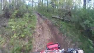 1983 Honda atc 250r GoPro [upl. by Nellahs]