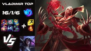 TOP Vladimir vs KaiSa  EU Challenger Patch 1416 [upl. by Dlonyar805]