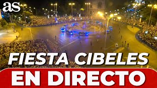 EN VIVO CELEBRACIÓN en CIBELES  REAL MADRID CAMPEÓN EUROPA  FIESTA EN DIRECTO [upl. by Smallman]