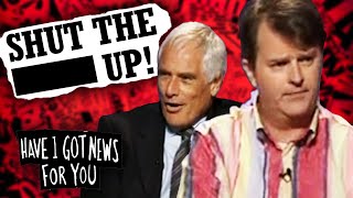 Paul Merton Gets Increasingly Fed Up With Robert KilroySilk Hat Trick Comedy [upl. by Anoniw]