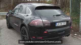 New Porsche Macan  2013  95B1 series  Barely Disguised Prototype  Part 2 [upl. by Huey]