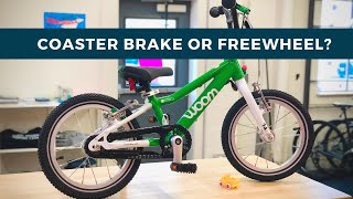 Coaster Brake or Freewheel on the Woom 2 Kids Bike [upl. by Lanna]