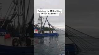 Seining vs Gillnetting Which one’s your goto Drop your pick in the comments alaskafishing [upl. by Grose]