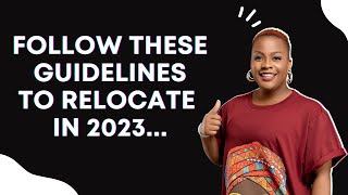 Follow These Guidelines To Relocate Abroad in 2023 Updated Study Abroad Q ampA with Dr Linda Iheme [upl. by Eadie]