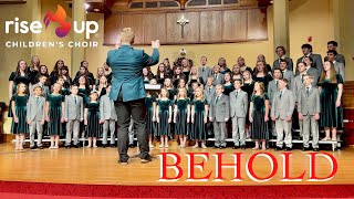 Phil Wickham  Behold  Rise Up Children’s Choir Live Performance acoustic [upl. by Eerot]