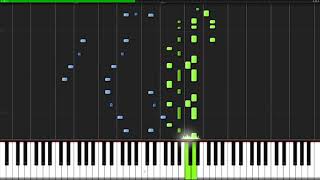 Carol of the Bells Piano Tutorial Synthesia Nicholas Steinbach [upl. by Atsirhcal91]