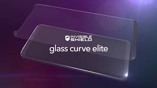 InvisbleShield Glass Curve Elite  Samsung GS9 Full Adhesive Screen Protector [upl. by Lamiv]