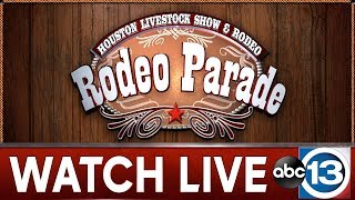 LIVE Houstons Livestock Show and Rodeo Parade is here [upl. by Retha]