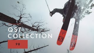 Skiers Nico Vugnier amp Mike Douglas Discuss the New QST 98  Salomon Freeski [upl. by Helyn]