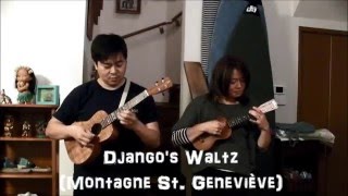 Djangos Waltz Montagne St Geneviève by Ukulele [upl. by Latsyrd764]