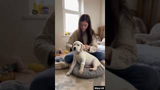 Heartwarming Rescue From Injured Puppy to Joyful Labrador animal doglovers [upl. by Silletram]