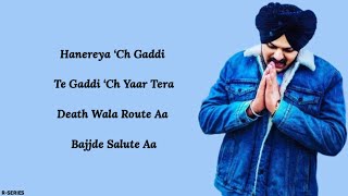 Death Route Lyrics  Sidhu Moosewala Ft Intense [upl. by Susan913]