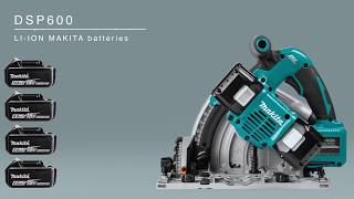 Makita DSP600  DSP600Z Cordless Plunge Cut Circular Saw [upl. by Yelsek]