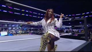 MERCEDES MONE is ALL ELITE Debut Entrance AEW Dynamite March132024 [upl. by Alioz]