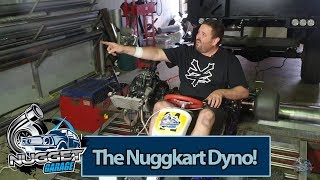 Nugget Garage  Turbo Honda Powered Go Kart Dyno The NuggKart EP03 [upl. by Enilorac226]