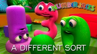 NUMBERJACKS  A Different Sort  S2E14  Full Episode [upl. by Nileuqay]