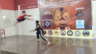 MUAYTHAI TRAINING AMAZING MUAYTHAI KICKS BEGINNERS [upl. by Notsreik482]