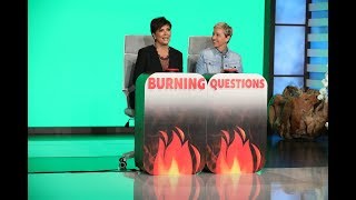 Kris Jenner Answers Ellen’s Burning Questions [upl. by Akihsat]