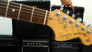 Test function guitar amp Ibanez IBZ3 [upl. by Tacye]