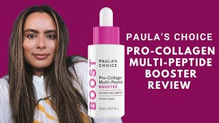 Paulas Choice ProCollagen MultiPeptide Booster Review  Nadia Vega [upl. by Yelik]