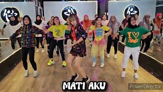 MATI AKU BY TUTY WIBOWO  DANGDUT  SENAM KREASI  SENAM MUDAH  ZUMBA  LILAC [upl. by Hernardo]