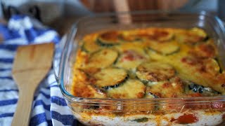 GRATIN DE COURGETTES AU FOUR [upl. by Yaja]