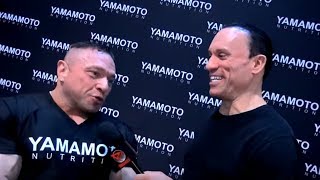 Alessandro Savi Interview at the Yamamoto Olympia Booth [upl. by Aek]