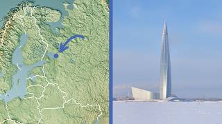 Why Russia Built a Skyscraper in the Middle of Nowhere [upl. by Siuluj]