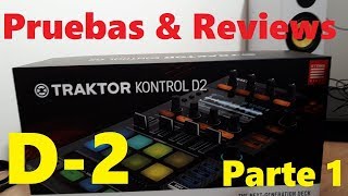 Traktor Control D2 Uniboxing parte 1 En español [upl. by Silvana]